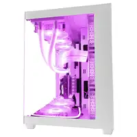 Mars Gaming MCV4 Blanco, Torre Gaming Custom XXL E-ATX, Ventana Cristal Templado L