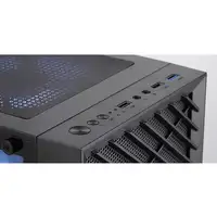 Mars Gaming MC- VORTEX, Caja Gaming MicroATX, Frontal Mesh Geométrico, Ventana Lat