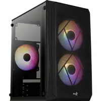 Aerocool CS107V2 carcasa de ordenador Mini Tower Negro