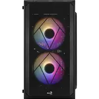 Aerocool CS107V2 carcasa de ordenador Mini Tower Negro