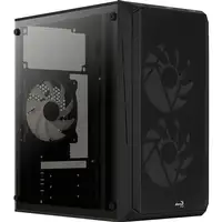 Aerocool CS107V2 carcasa de ordenador Mini Tower Negro