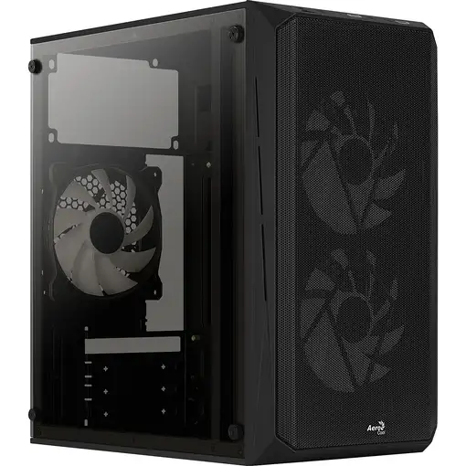 Aerocool CS107V2 carcasa de ordenador Mini Tower Negro