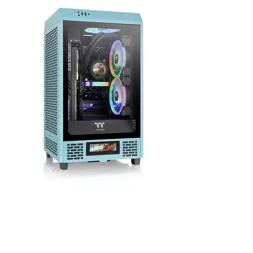 Thermaltake Tower 200 Mini Tower Turquesa