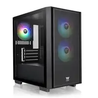 Thermaltake Versa H16 TG ARGB Micro Torre Negro