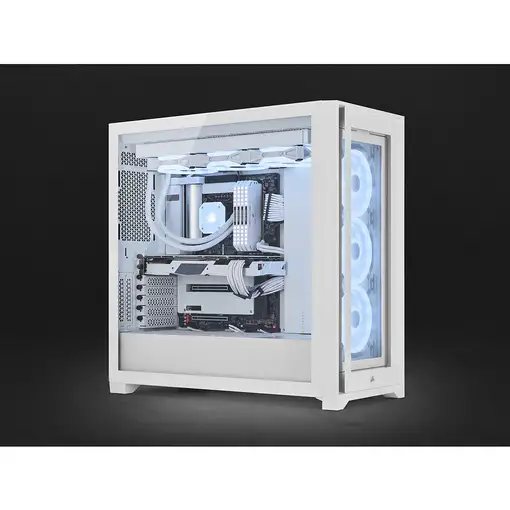 Corsair 5000X RGB QL Edition Midi Tower Blanco