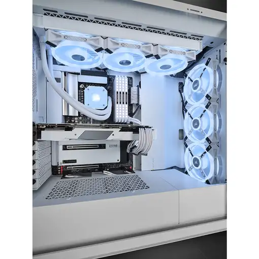 Corsair 5000X RGB QL Edition Midi Tower Blanco