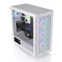 Thermaltake CA-1S3-00M6WN-03 carcasa de ordenador Midi Tower Blanco