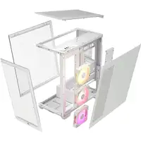 Corsair iCUE LINK 3500X RGB Midi Tower Blanco
