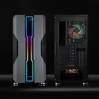 TooQ Caja Semitorre Gaming TQGCC103-B “NIGHTCITY” Negra