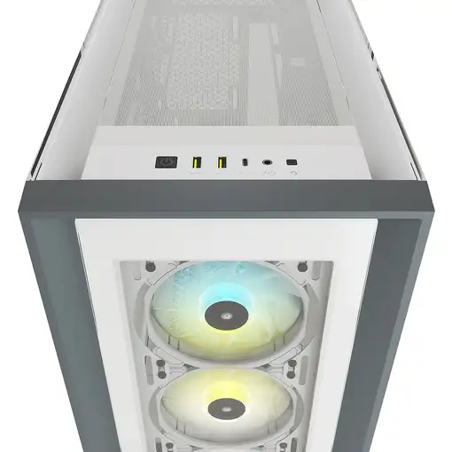 Corsair iCUE 5000X RGB Midi Tower Blanco