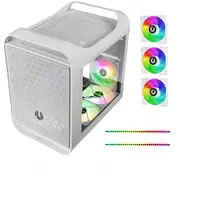 BitFenix BFC-PM2-300-WWGSW-3A carcasa de ordenador Midi Tower Blanco