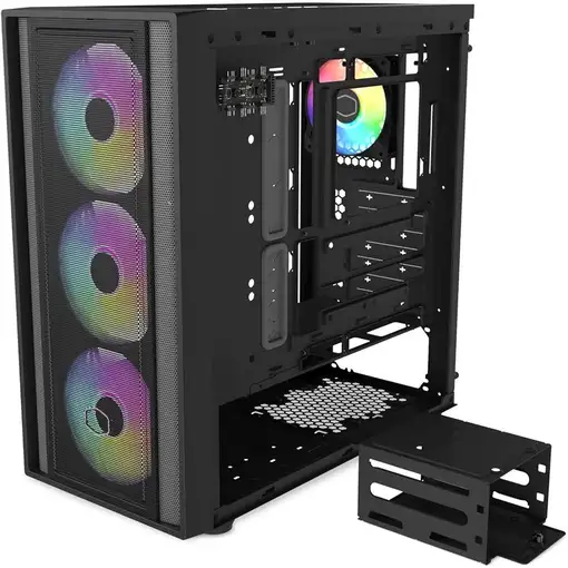 Cooler Master MasterBox 600 Escritorio Negro