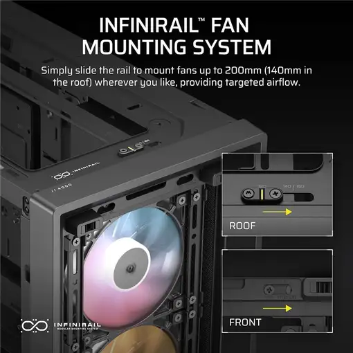 Corsair FRAME 4000D Midi Tower Negro