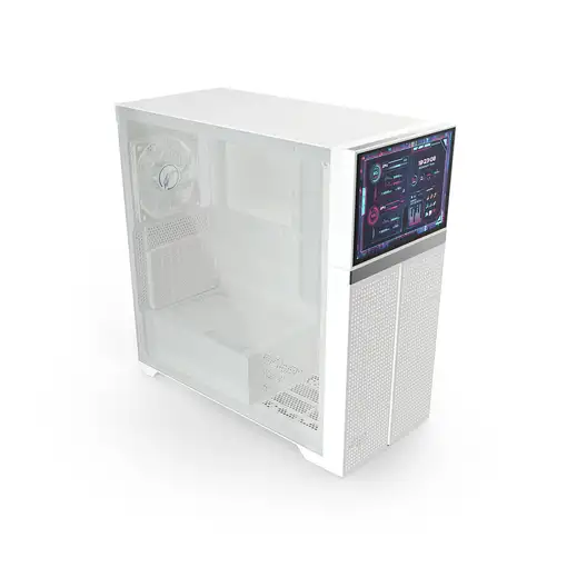 Valkyrie VK02 LCD White Midi Tower Blanco