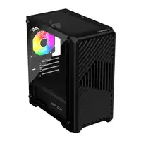 KeepOut XC-220 GLASS carcasa de ordenador Negro