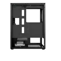 KeepOut XC-210 GLASS carcasa de ordenador Negro