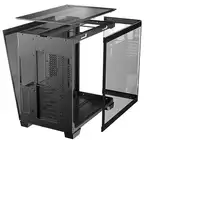 Antec C8 Curve Wood Full Tower Negro, Transparente, Madera
