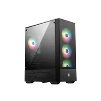 MSI MAG Forge 112R Midi Tower Negro, Transparente