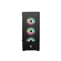 MSI MAG Forge 112R Midi Tower Negro, Transparente