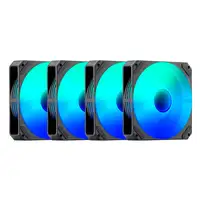 ABYSM Danube Sava H500 Black Escritorio Negro, Transparente