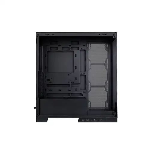 ABYSM Danube Sava H500 Black Escritorio Negro, Transparente