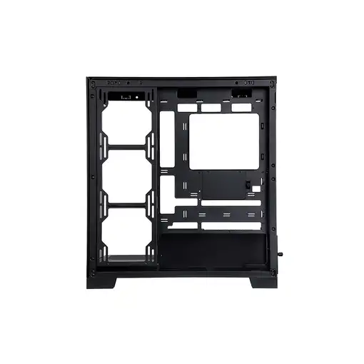 ABYSM Danube Sava H500 Black Escritorio Negro, Transparente