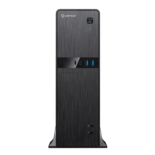 UNYKAch Caja Ordenador Micro ATX UK2011 Con Fuente de Alimentación SFX de 450W inc