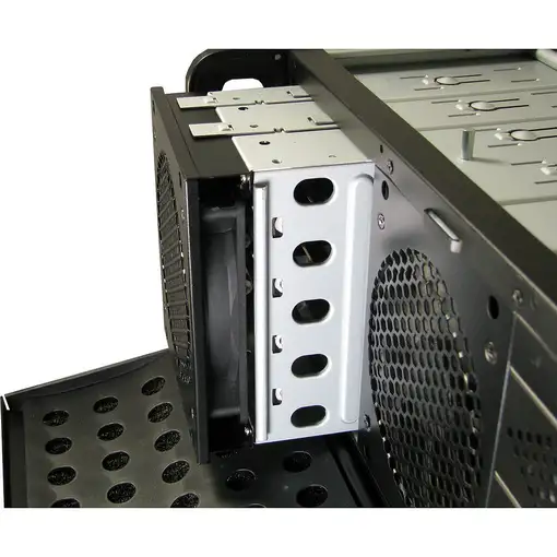 Inter-Tech IPC 4U-4129L Estante Metálico, Plata