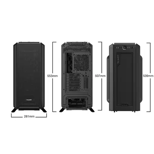 be quiet! Silent Base 802 Window Black Midi Tower Negro