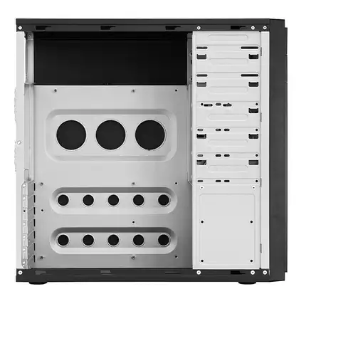 Chieftec HQ-01B-OP carcasa de ordenador Midi Tower Negro