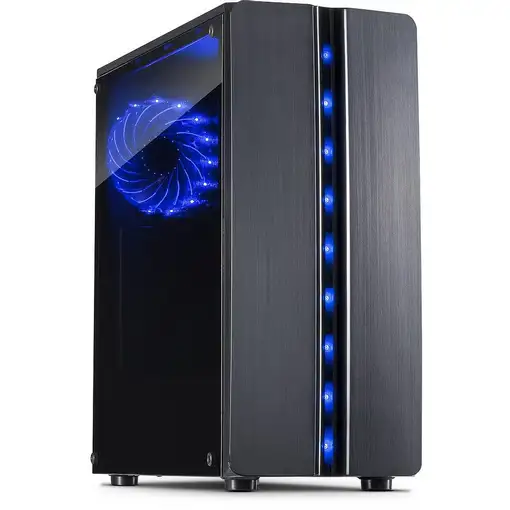 Inter-Tech 88881309 carcasa de ordenador Mini Tower Negro