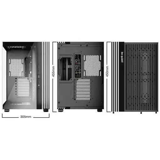 be quiet! LIGHT BASE 600 DX Black Midi Tower Negro