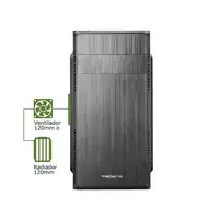 Tacens Anima Anima ACM500, Caja PC Micro ATX y Fuente PC 500W, Compacta, USB 3.0,