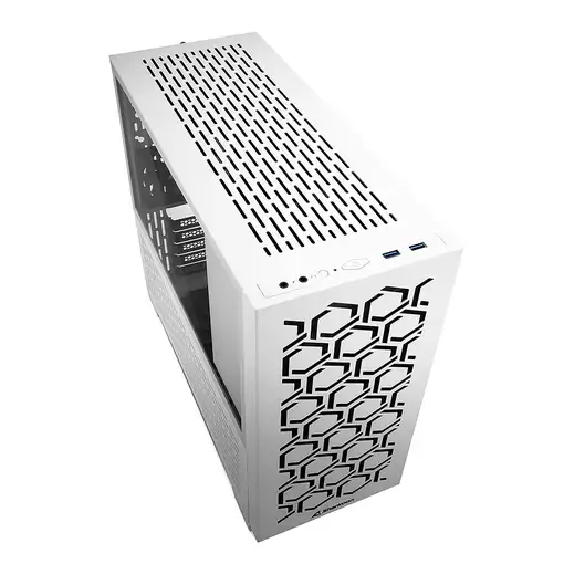 Sharkoon MS-Y1000 Micro Torre Blanco