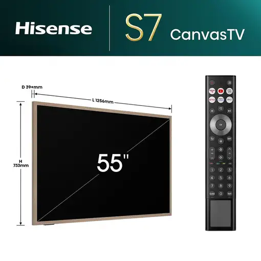 Televisor QLED 55" 4K Ultra HD Oro Smart 20014883 HISENSE