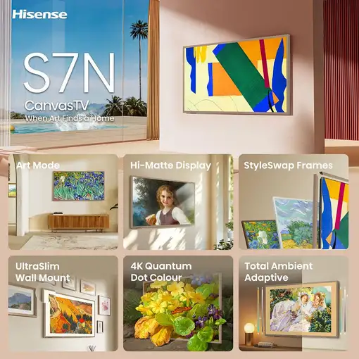 Televisor QLED 55" 4K Ultra HD Oro Smart 20014883 HISENSE