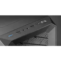 Mars Gaming MC-2000, Caja Semitorre ATX, Ventana Lateral Completa, Diseño Frontal