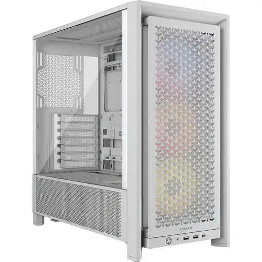 Corsair FRAME 4000D RS ARGB Midi Tower Blanco