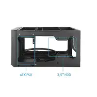 Chieftec CN-01B-OP carcasa de ordenador Cubo Negro