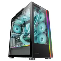 Mars Gaming MC-ULTRA, Torre Gaming Custom XXL E-ATX, Doble Tira LED ARGB, Doble Ve