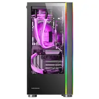 Mars Gaming MC-ULTRA, Torre Gaming Custom XXL E-ATX, Doble Tira LED ARGB, Doble Ve