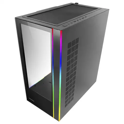 Mars Gaming MC-ULTRA, Torre Gaming Custom XXL E-ATX, Doble Tira LED ARGB, Doble Ve