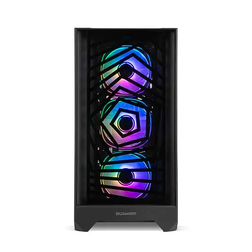 NOX Hummer PLASMA Midi Tower Negro