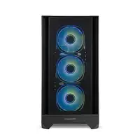 NOX Hummer PLASMA Midi Tower Negro