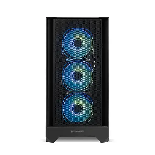 NOX Hummer PLASMA Midi Tower Negro