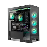 NOX Hummer Glock Black Midi Tower Negro