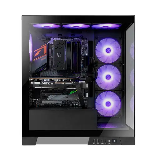 NOX Hummer Glock Black Midi Tower Negro