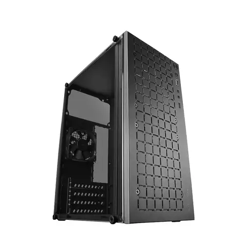 Mars Gaming MC-1000, Caja Compacta MicroATX, Diseño Frontal Metal-Mesh, Ventana La
