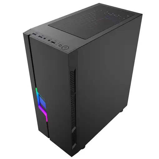 Gembird Fornax 2000 RGB Midi Tower Negro