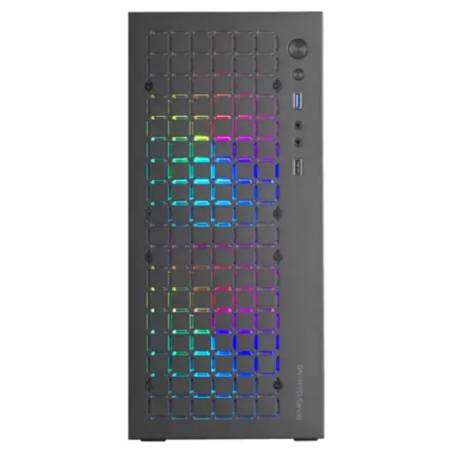 Mars Gaming MC-CORE, Caja Gaming Compacta MicroATX, Diseño Frontal Metal-Mesh, Ven